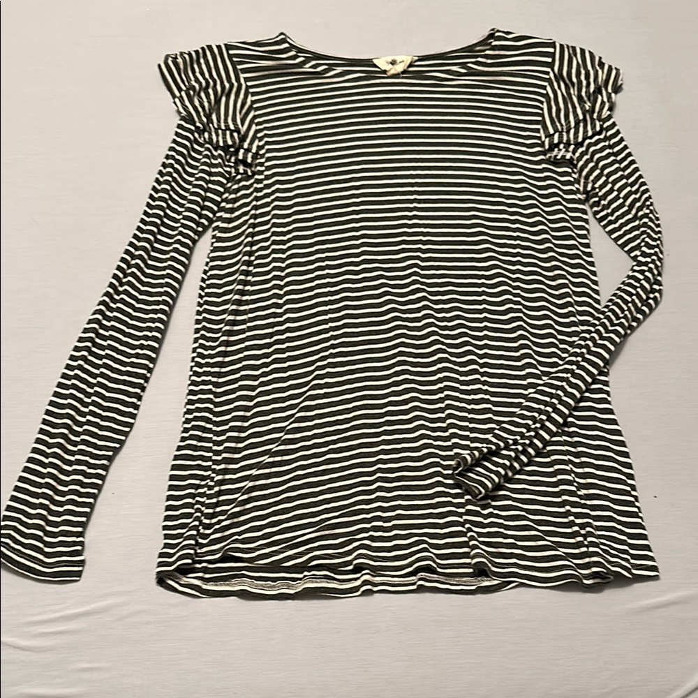Striped Long Sleeve Top